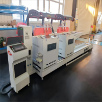鋁型材任意角數(shù)控雙頭切割鋸 L JZ2R-CNC-500×5000/6000